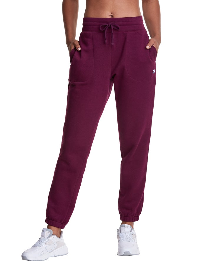 Champion Lounge Joggingbroek Dames - DonkerPaars - Belgie 8720NHPAF